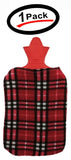 Hot Water Bottle with Plush Cover 2000ml