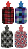 Hot Water Bottle with Plush Cover 2000ml