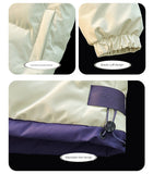 NASA Men's Hooded Short Autumn and Winter down Jacket