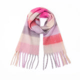 2025 Luxury Brand Cashmere Womens Scarf Winter Thick warm Solid Wraps Female Pashmina Long