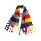 2025 Luxury Brand Cashmere Womens Scarf Winter Thick warm Solid Wraps Female Pashmina Long