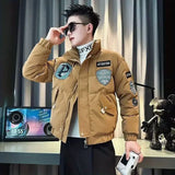 Hot Short Man Coat Winter Sales of Trendy Jacket for Men Fast Delvery Korean Reviews Many Cheap Clothes Offer Joker Y2k Harajuku