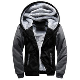 Winter Men Sweatshirts Fleece Thickened Warm Camouflage Cardigan Sweater Male Casual Hooded Jackets Men's Outdoor Sportswear