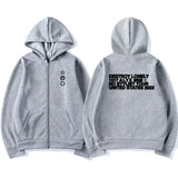 Rapper Destroy Lonely Alyx Zipper Hoodie Men's Fashion Hoodies Men Hip Hop Style Zip Up Jacket Male Vintage Hooded Sweatshirt