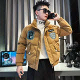 Hot Short Man Coat Winter Sales of Trendy Jacket for Men Fast Delvery Korean Reviews Many Cheap Clothes Offer Joker Y2k Harajuku