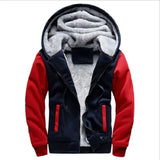 Winter Men Sweatshirts Fleece Thickened Warm Camouflage Cardigan Sweater Male Casual Hooded Jackets Men's Outdoor Sportswear