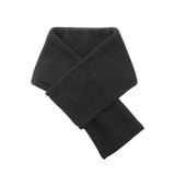 Solid Polar Fleece Cross Scarf For Men Winter New Warm Scarves Soft Neckerchief Female Male Warmer Neck Collar Scarf