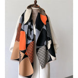Winter Cashmere Women Scarf Female Luxury Brand Scarves Lady Long Bandana Fashion Shawl Wraps Foulard Poncho