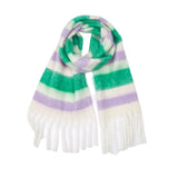 2025 Luxury Brand Cashmere Womens Scarf Winter Thick warm Solid Wraps Female Pashmina Long