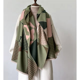 Winter Cashmere Women Scarf Female Luxury Brand Scarves Lady Long Bandana Fashion Shawl Wraps Foulard Poncho