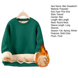 Fashion Men Sweatshirt Soft Loose Comfortable Men Winter Hoodie Top  Men Hooded Sweatshirt Cold-resistant