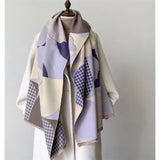 Winter Cashmere Women Scarf Female Luxury Brand Scarves Lady Long Bandana Fashion Shawl Wraps Foulard Poncho