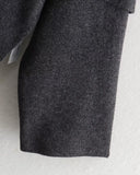 TRAF 2024 Plush Winter Coats for Women Asymmetric Scarf Demi-season Jacket for Women Parkas Long Sleeve Padded Coat Woman Jacket