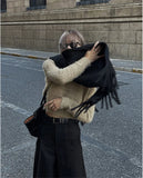 2025 Luxury Brand Cashmere Womens Scarf Winter Thick warm Solid Wraps Female Pashmina Long