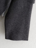Winter Female Scarf Coat Long Sleeve Knitted Asymmetric Jackets For Women Streetwear Causal Women Coats