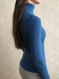 Women Turtleneck Sweater Knitted Soft Pullovers Cashmere Jumpers Basic Soft Sweaters For Women Winter