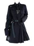 HWL Harajuku Streetwear Two-Piece Skirt Oversize 4XL Punk Chain Ribbon Skirts Women 2 Piece Suit For Female