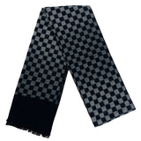 Fashion Striped Scarf for Men Winter Cashmere Pashmina Echarpe Men's Business Scarves Luxury Shawl Warm Bufandas Wraps