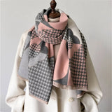 Winter Cashmere Women Scarf Female Luxury Brand Scarves Lady Long Bandana Fashion Shawl Wraps Foulard Poncho