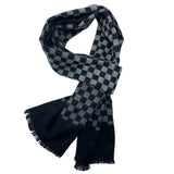 Fashion Striped Scarf for Men Winter Cashmere Pashmina Echarpe Men's Business Scarves Luxury Shawl Warm Bufandas Wraps