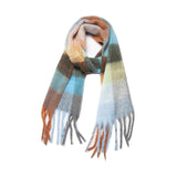 2025 Luxury Brand Cashmere Womens Scarf Winter Thick warm Solid Wraps Female Pashmina Long