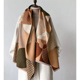 Winter Cashmere Women Scarf Female Luxury Brand Scarves Lady Long Bandana Fashion Shawl Wraps Foulard Poncho