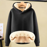 Fashion Men Sweatshirt Soft Loose Comfortable Men Winter Hoodie Top  Men Hooded Sweatshirt Cold-resistant