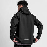 Gym Men's Hoodies Sweatshirts Hoodie Men Fitness Hooded Zipper Jacket  Hoody Man Casual Sweatshirt