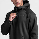 Gym Men's Hoodies Sweatshirts Hoodie Men Fitness Hooded Zipper Jacket  Hoody Man Casual Sweatshirt