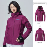 Pathfinder Winter Velvet Padded Thickened Coat Female Shell Jacket