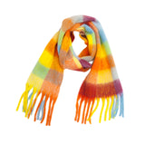 2025 Luxury Brand Cashmere Womens Scarf Winter Thick warm Solid Wraps Female Pashmina Long