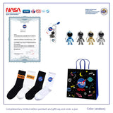 NASA Men's Double-Sided Cotton-Padded Jacket Trendy down Jacket