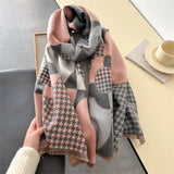 Winter Cashmere Women Scarf Female Luxury Brand Scarves Lady Long Bandana Fashion Shawl Wraps Foulard Poncho