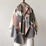 Winter Cashmere Women Scarf Female Luxury Brand Scarves Lady Long Bandana Fashion Shawl Wraps Foulard Poncho