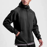 Gym Men's Hoodies Sweatshirts Hoodie Men Fitness Hooded Zipper Jacket  Hoody Man Casual Sweatshirt