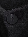 Winter Female Scarf Coat Long Sleeve Knitted Asymmetric Jackets For Women Streetwear Causal Women Coats