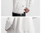 Gym Men's Hoodies Sweatshirts Hoodie Men Fitness Hooded Zipper Jacket  Hoody Man Casual Sweatshirt