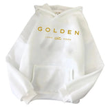 2025 Hot Jungkook Kpop Hoodie Vintage Sweatshirt Sudaderas Winter Warm Golden Album Merch Unisex Hoodies