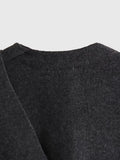 Winter Female Scarf Coat Long Sleeve Knitted Asymmetric Jackets For Women Streetwear Causal Women Coats