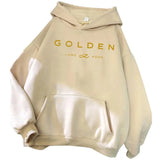 2025 Hot Jungkook Kpop Hoodie Vintage Sweatshirt Sudaderas Winter Warm Golden Album Merch Unisex Hoodies