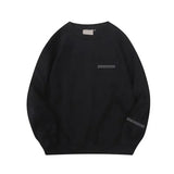 Luxury Two Rows Letters on The Chest Men's Sweater Classic Brand High Street Women's Sportswear Fashion Round Neck Pullover Set