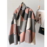Winter Cashmere Women Scarf Female Luxury Brand Scarves Lady Long Bandana Fashion Shawl Wraps Foulard Poncho