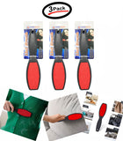 DecorRack 2 Double-Sided Lint Brushes, Lint Brush for Garment, Pet Hair (3 Pack)