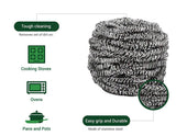 Stainless Steel Sponges Scrubbing Scourer Pad