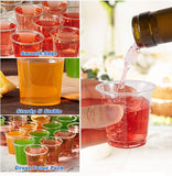 Clear Shot Glasses Plastic Disposable Cups