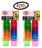 Neon Multicolor Party Shot Glasses
