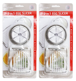 2 In 1 Stainless Steel Boiled Egg Slicer
