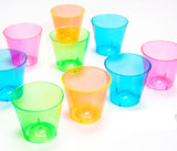Neon Multicolor Party Shot Glasses