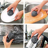 Stainless Steel Sponges Scrubbing Scourer Pad
