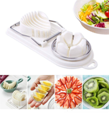 2 In 1 Stainless Steel Boiled Egg Slicer